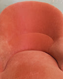 SOLD - Boudoir fauteuil oud-roze