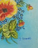 Handgeschilderd Frans schilderijtje