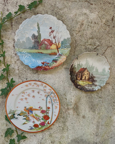 Set van 3 vintage wandborden (2)
