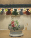 Vintage tafellampje ‘bouquet’