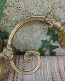 Wandlampje brocante, geklokt