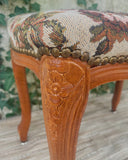 Vintage voetenbankje