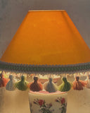 Vintage tafellampje ‘rose’