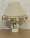 Vintage tafellampje ‘bouquet’