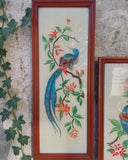 Set van 2 lijsten, vogels