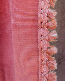 Oud-roze vintage gordijnen mét kwastjes