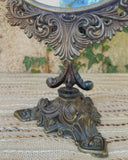 Staande brocante spiegel