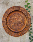 Houten wandbord 'bloemen'
