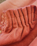 Oud-roze vintage gordijnen mét kwastjes