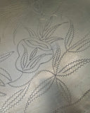 Zilverkleurig dienblad op pootjes