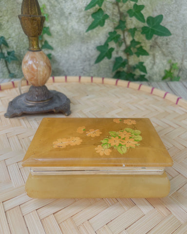 Albaster sieraden doosje