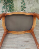 Vintage voetenbankje