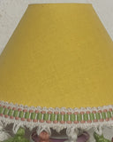 Vintage tafellampje ‘rose’