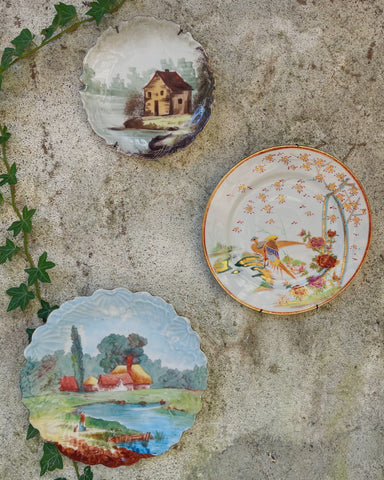Set van 3 vintage wandborden (1)