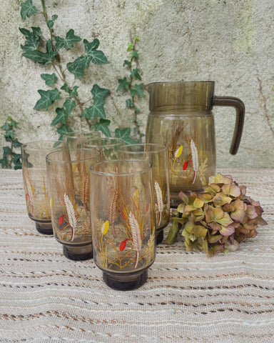 Set van 6 Luminarc Tivoli glazen en karaf