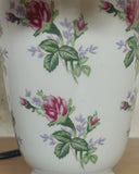 Vintage tafellampje ‘rose’