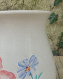 Prachtige grote vaas, bloemen