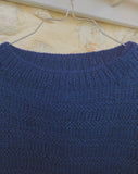 Diep blauwe trui