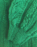 Helder groene trui