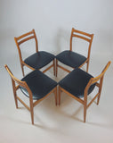 Set van 4 eettafel stoelen Scandinavisch