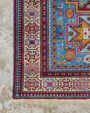 Prachtig Oost-Europees tapijt, blauw
