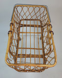 Rotan wieg met standaard